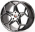 Vossen BX04-CT492 8x18 5x120 ET 35 Dia 72,6 (Чёрный Глянцевый + Полированные Спицы)