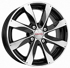 КиК Джемини 5,5x14 4x98 ET 40 Dia 58,5 (Алмаз черный)