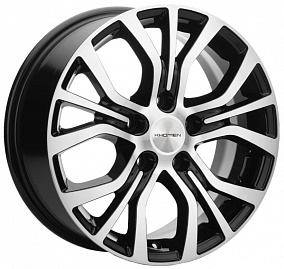 Диски Khomen Wheels KHW1608 (Multivan) 6,5x16 5x120 ET 51 Dia 65,1 (Black-FP)