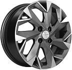 Khomen Wheels KHW1402 5,5x14 4x98 ET 35 Dia 58,5 (Gray-FP)