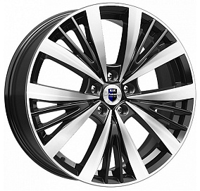 Диски КиК Марвел (КС881) 7,5x19 5x108 ET 46 Dia 65,1 (Алмаз черный)