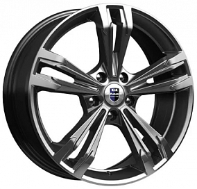 Диски КиК Karrera Light 7x18 5x114,3 ET 38 Dia 67,1 (Дарк платнум)