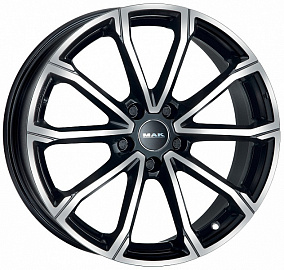 Диски Mak DaVinci 8x19 5x108 ET 33 Dia 72,0 (Black Mirror)