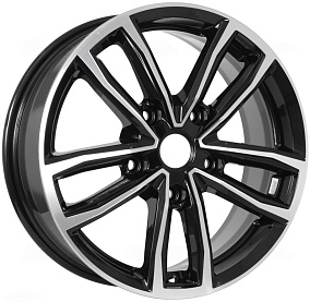 Диски КиК Каланг (КС1086) 6,5x17 5x112 ET 43 Dia 66,6 (Алмаз черный)