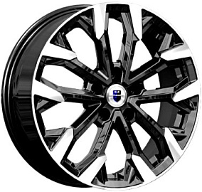 Диски КиК Морейн 6,5x17 5x114,3 ET 40 Dia 64,1 (Алмаз черный)