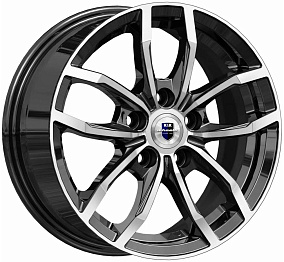 Диски КиК Фрост 6,5x15 5x114,3 ET 46 Dia 67,1 (алмаз_черный)