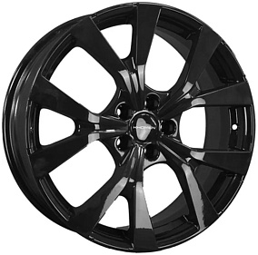 Диски Khomen Wheels KHW1906 (Dongfeng AX7) 7x19 5x108 ET 45 Dia 65,1 (Black)