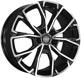 Диски Khomen Wheels KHW1907 (NX/RAV4) 7,5x19 5x114,3 ET 40 Dia 60,1 (Black-FP)