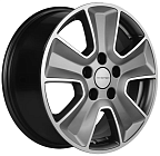Khomen Wheels KHW1601 (Huyndai/Kia) 6,5x16 5x114,3 ET 43 Dia 67,1 (Gray-FP)