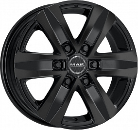 Диски Mak Stone 6 8x18 6x139,7 ET 35 Dia 106,1 (Gloss Black)