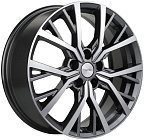 Khomen Wheels KHW1806 (Kodiaq/Tiguan) 7x18 5x112 ET 43 Dia 57,1 (Gray-FP)
