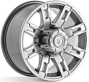 Диски КиК Полюс (КС609M) 7,5x16 6x139,7 ET 30 Dia 108,1 (Дарк платинум)