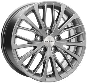 Диски Khomen Wheels KHW1705 (Changan/Geely/Lexus/Toyota) 7x17 5x114,3 ET 45 Dia 60,1 (Gray)