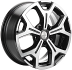 Khomen Wheels KHW1710(2) (Mercedes Vito) 6,5x17 5x112 ET 50 Dia 66,6 (Black-FP)