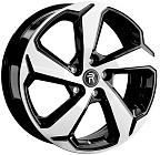 Replay Hyundai (HND313) 7,5x19 5x114,3 ET 49,5 Dia 67,1 (BKF)