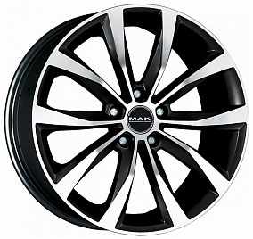 Диски Mak Wolf 8x20 5x108 ET 45 Dia 72,0 (Black Mirror)