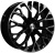 Khomen Wheels KHW1718 (Exeed TXL) 7x17 5x108 ET 36 Dia 65,1 (Black-FP)