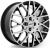 X Trike X125 6,5x16 4x100 ET 48 Dia 54,1 (Глянцевый черный с полированной лицевой частью)
