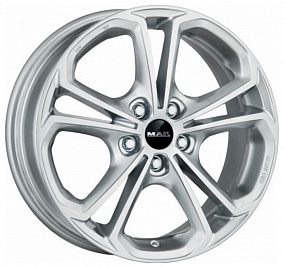 Диски Mak Hessen 7x17 5x112 ET 42 Dia 76,0 (Silver)