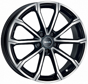 Диски Mak DaVinci 8x18 5x112 ET 40 Dia 57,1 (Black Mirror)