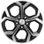 Khomen Wheels KHW1606 (Focus) 6,5x16 5x108 ET 50 Dia 63,3 (Black-FP)