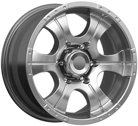 Диски КиК Байконур 7x15 6x139,7 ET -5 Dia 108,5 (дарк_платинум)