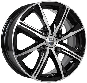 Диски КиК Арнар 6x15 4x98 ET 35 Dia 58,5 (алмаз_черный_sk)