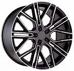 Khomen Wheels KHW2101 (Cayenne) 9,5x21 5x130 ET 46 Dia 71,6 (Black-FP)