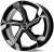 Skill SL089-SK199 9,5x21 5x112 ET 31 Dia 66,5 (Чёрный Глянцевый + Полированные Спицы)
