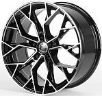 HRE 2754-SF085 8,5x19 5x112 ET 35 Dia 66,56 (Чёрный Глянцевый + Полированные Спицы)