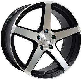 Диски PDW C-Spec 2 7x17 5x114,3 ET 45 Dia 67,1 (Черный матовый с полировкой)