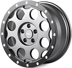 Skill SV607-SL190 8,5x18 5x120 ET 45 Dia 65,1 (графит матовый + матовый обод + полированные болты)