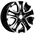 Khomen Wheels KHW1503 (Nexia) 6x15 4x100 ET 45 Dia 56,6 (Black-FP)