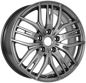 Диски iFree Аскет 7x17 5x108 ET 33 Dia 60,1 (Насыщенный тёмно-серебристый)