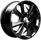 Khomen Wheels KHW1501 (Rio/Solaris) 6x15 4x100 ET 46 Dia 54,1 (Black)