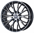 Mak Munchen 8,5x19 5x120 ET 18 Dia 72,6 (Gun Met-Mirror Face)