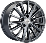 Khomen Wheels KHW1611 (Huyndai/Mazda) 6,5x16 5x114,3 ET 45 Dia 67,1 (Gray)