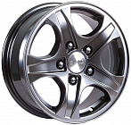 Скад Калипсо 6,5x16 5x130 ET 43 Dia 84,2 (Графит)