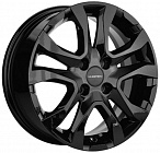 Khomen Wheels KHW1503 (Lada Granta) 6x15 4x98 ET 36 Dia 58,5 (Black)