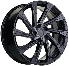 Диски Khomen Wheels KHW1901 (Tugella) 7,5x19 5x108 ET 46 Dia 63,4 (Black)