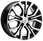 Khomen Wheels KHW1608 (Evolute I-Van) 6,5x16 5x110 ET 40 Dia 67,1 (Black-FP)