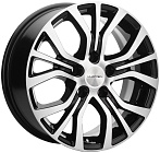 Khomen Wheels KHW1608 (Actyon) 6,5x16 5x112 ET 40 Dia 66,6 (Black-FP)