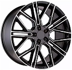Khomen Wheels KHW2101 (E-tron) 9,5x21 5x112 ET 36 Dia 66,6 (Black-FP)