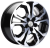 Khomen Wheels KHW1711 (DFM AX 7) 7x17 5x108 ET 43 Dia 65,1 (Black-FP)