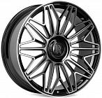 Skill RR134 10x24 5x112 ET 25 Dia 66,6 (чёрный + полированные спицы)