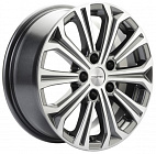 Khomen Wheels KHW1610 (Astra) 6,5x16 5x115 ET 41 Dia 70,2 (Gray-FP)