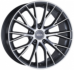 Диски Mak Munchen 8x18 5x120 ET 30 Dia 72,6 (Gunmetal Mirror Face)