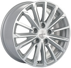 Khomen Wheels KHW1611 (Huyndai/Mazda) 6,5x16 5x114,3 ET 45 Dia 67,1 (F-Silver-FP)