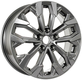Диски КиК Морейн 6,5x17 5x114,3 ET 35 Dia 67,1 (Темно-серебристый)