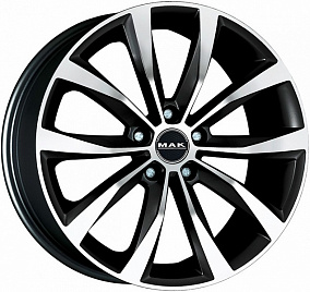 Диски Mak Wolf 8x19 5x112 ET 42 Dia 57,1 (Black Mirror)